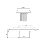 Обеденный стол Woodville 621193