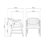 Деревянный стул Woodville 619254