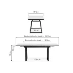 Обеденный стол Woodville 612899