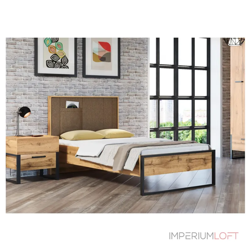 Прикроватная тумба Woodville 406523
