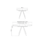 Деревянный стол Woodville 622874
