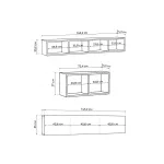 Мебель для гостиной Woodville 631667