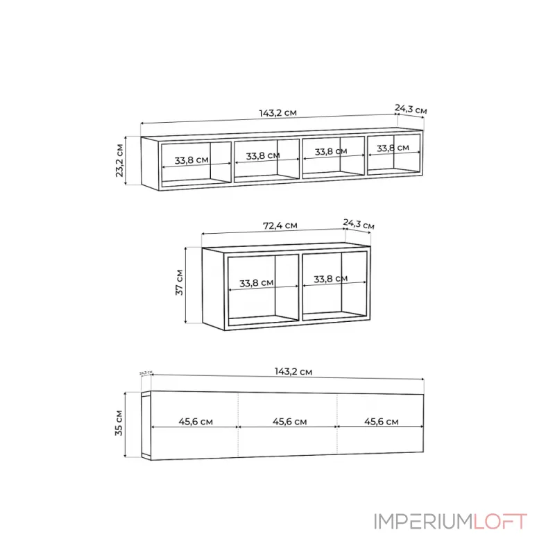 Мебель для гостиной Woodville 631667 Мебель для гостиной Woodville 631667