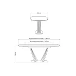 Обеденный стол Woodville 625961