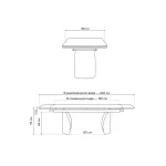 Обеденный стол Woodville 553535