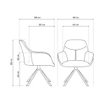 Стул Woodville 621840