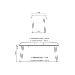 Деревянный стол Woodville 489647