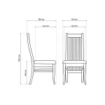 Деревянный стул Woodville 621711