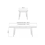 Деревянный стол Woodville 620599