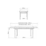 Обеденный стол Woodville 532379
