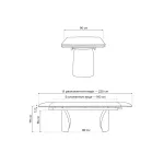 Обеденный стол Woodville 553536