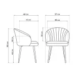 Стул Woodville 622930