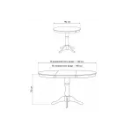 Деревянный стол Woodville 620601