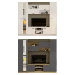 Комплект мебели для гостинной Woodville 507393