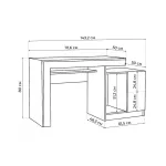 Компьютерный стол Woodville 631664