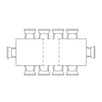 Деревянный стол Woodville 575481