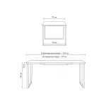 Деревянный стол Woodville 619210