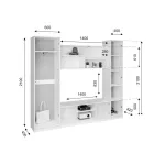 Комплект мебели для гостинной Woodville 507393