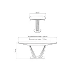 Обеденный стол Woodville 612884