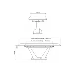 Обеденный стол Woodville 588010