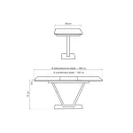 Обеденный стол Woodville 588018