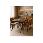 Стеклянный стол Woodville 453136