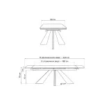 Обеденный стол Woodville 588055