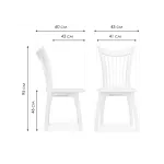Деревянный стул Woodville 515980