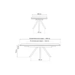 Обеденный стол Woodville 617084