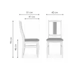 Деревянный стул Woodville 528928