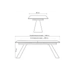 Обеденный стол Woodville 588014