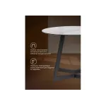 Стеклянный стол Woodville 532387