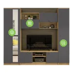 Комплект мебели для гостинной Woodville 508418