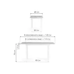 Деревянный стол Woodville 611355