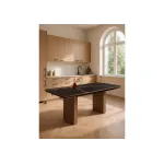 Стеклянный стол Woodville 553540