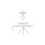 Обеденный стол Woodville 621186