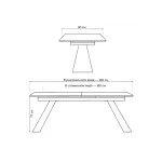 Обеденный стол Woodville 588015