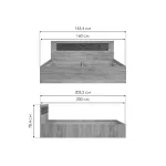 Кровать Woodville 539300