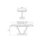 Обеденный стол Woodville 532390