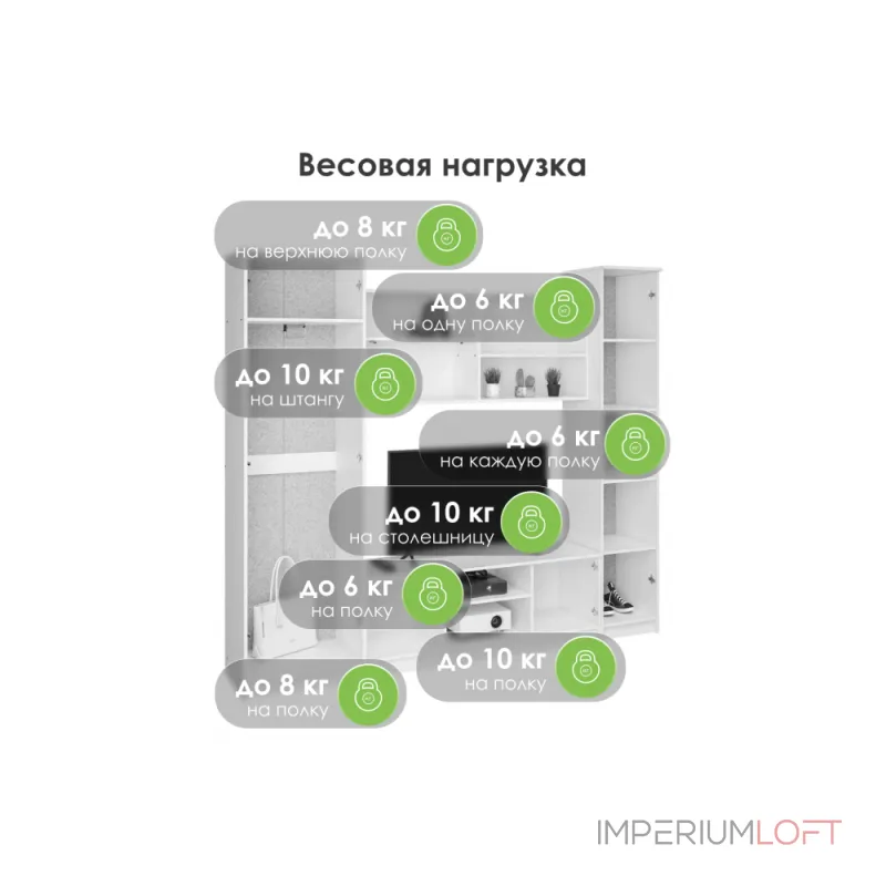 Комплект мебели для гостинной Woodville 508418 Комплект мебели для гостинной Woodville 508418