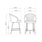 Барный стул Woodville 622936