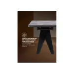 Стеклянный стол Woodville 625937