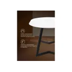 Стеклянный стол Woodville 462387