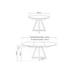 Обеденный стол Woodville 588017