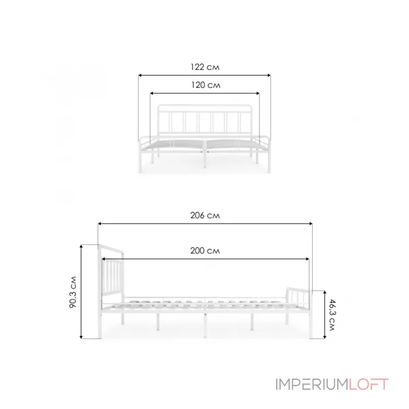 Кровать Woodville 403024 Кровать Woodville 403024