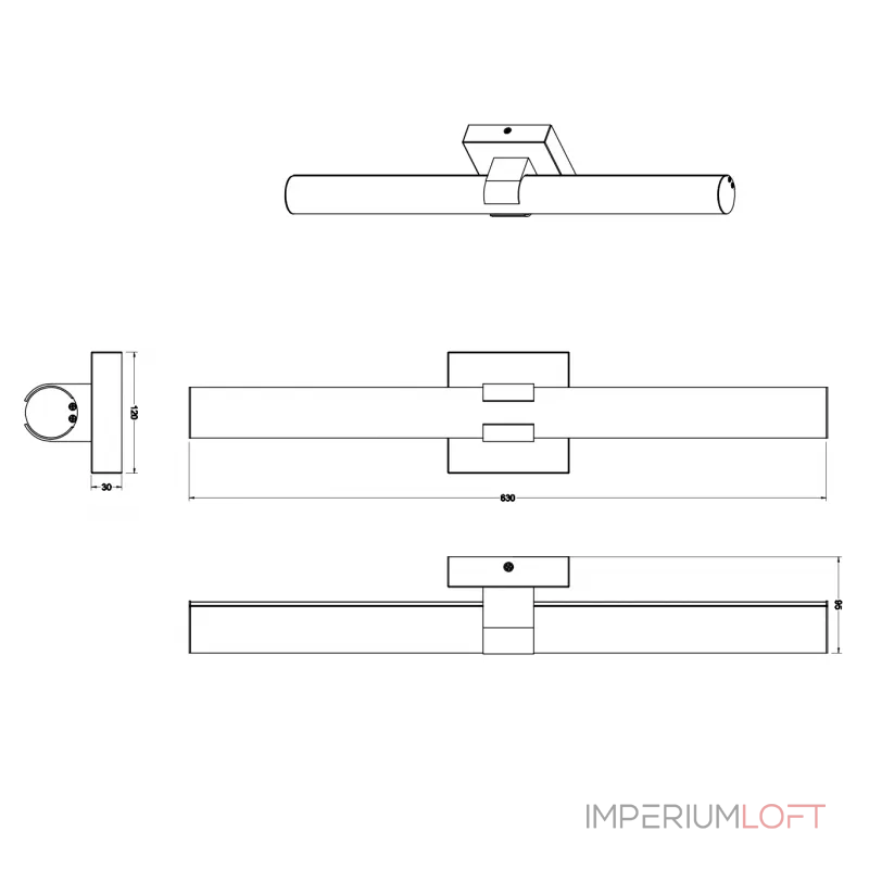 Бра ZORTES LUCIO ZRS.9108.03 LED 24Вт от ImperiumLoft Бра ZORTES LUCIO ZRS.9108.03 LED 24Вт от ImperiumLoft