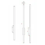 Бра ZORTES GLAZE ZRS.1178.14 LED 14Вт от ImperiumLoft