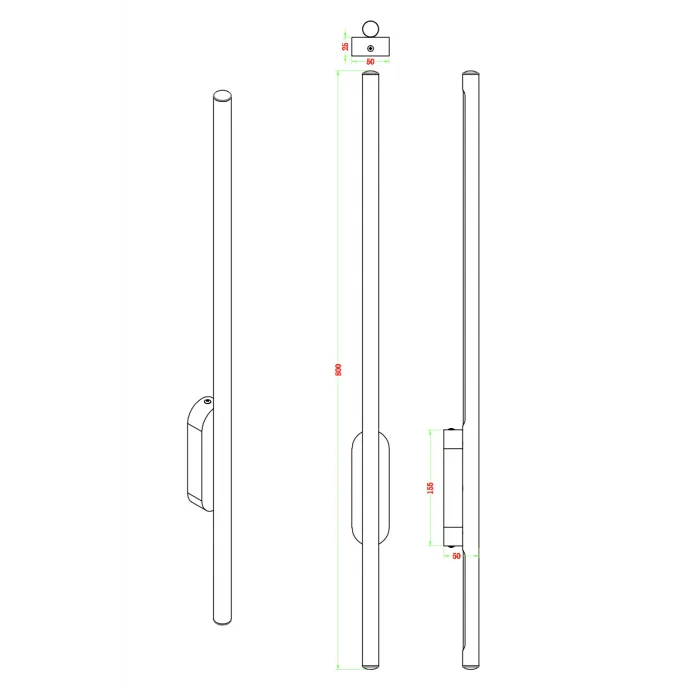 Бра ZORTES GLAZE ZRS.1178.14 LED 14Вт от ImperiumLoft