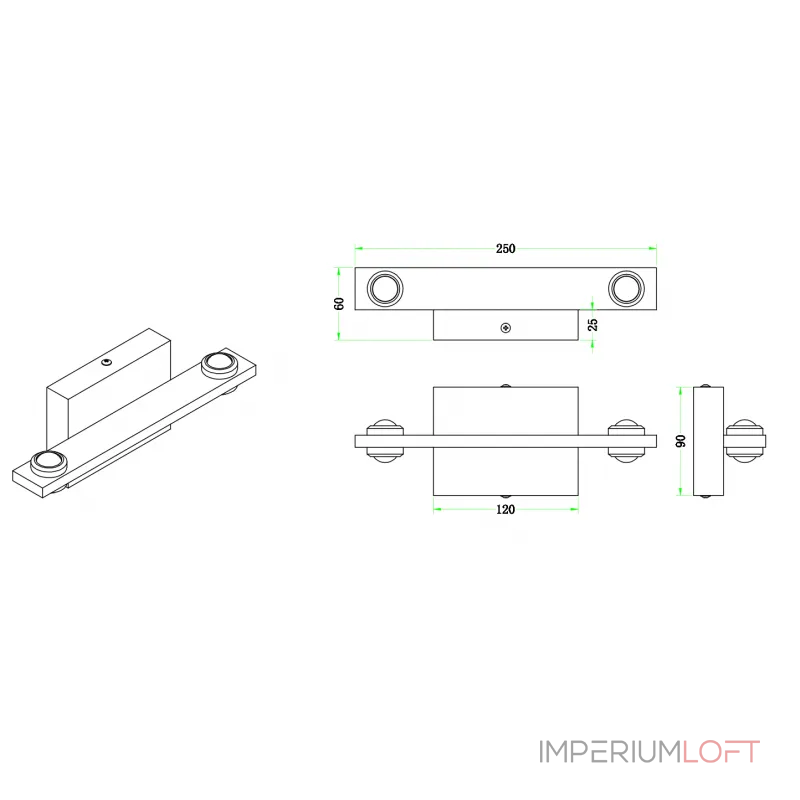 Бра ZORTES SCOUP ZRS.10112.02 LED 12Вт от ImperiumLoft Бра ZORTES SCOUP ZRS.10112.02 LED 12Вт от ImperiumLoft