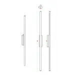 Бра ZORTES GLAZE ZRS.1201.16 LED 16Вт от ImperiumLoft Бра ZORTES GLAZE ZRS.1201.16 LED 16Вт от ImperiumLoft